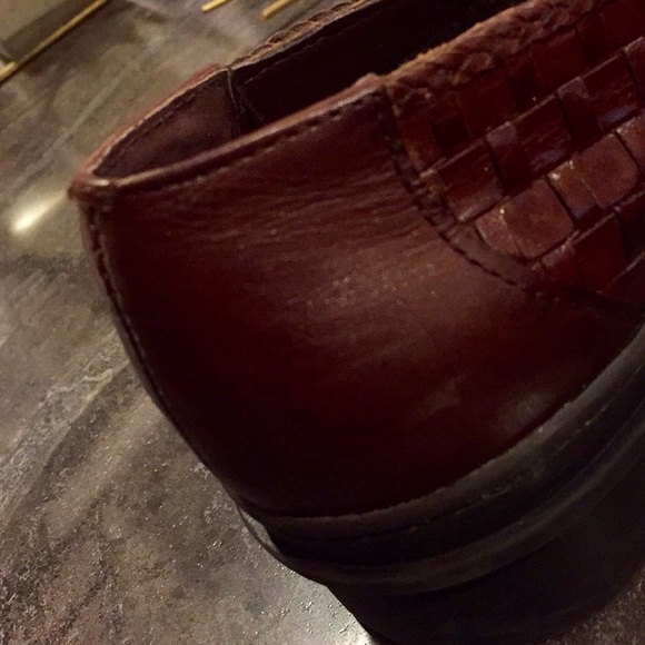 Trotters Woven Leather Loafers Size 10M - Picture 4 of 4